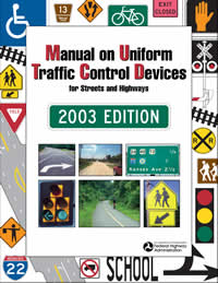 2003 MUTCD, Original, November 2003 Edition cover