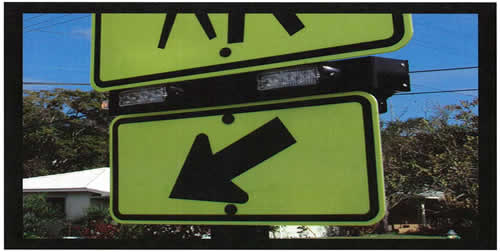 An image of a Rectangular-shaped Rapid Flashing LED Beacon -- With S1-1