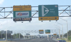 Orlando tollway sign photos