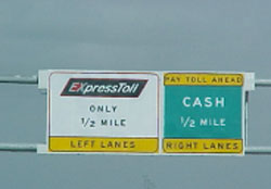 E-470 tollway sign photos