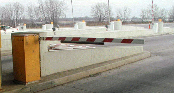 Indiana Toll Barrier GAte photo